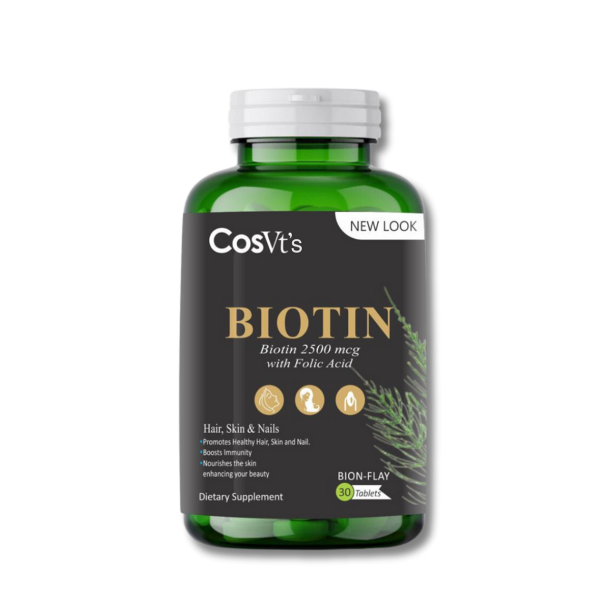 Biotin - For hair skin and nails